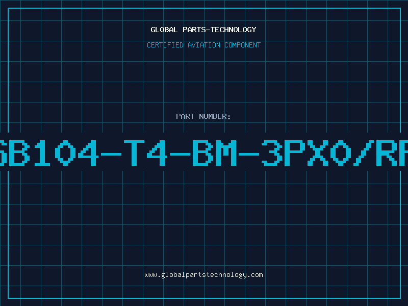 Aviation Part SB104-T4-BM-3PX0/RF