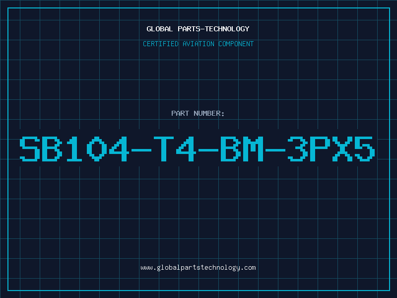 Aviation Part SB104-T4-BM-3PX5
