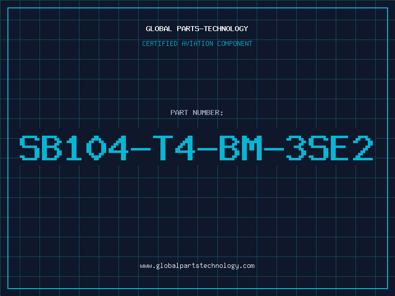 Aviation Part SB104-T4-BM-3SE2
