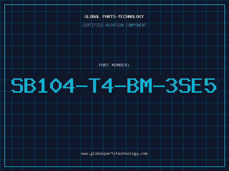 Aviation Part SB104-T4-BM-3SE5