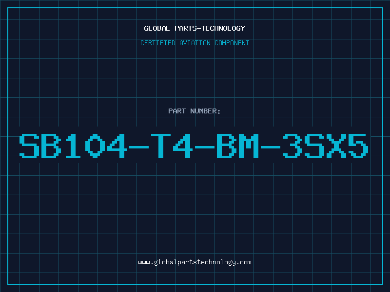 Aviation Part SB104-T4-BM-3SX5