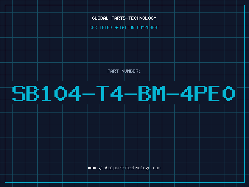Aviation Part SB104-T4-BM-4PE0