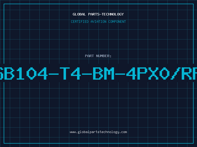 Aviation Part SB104-T4-BM-4PX0/RF