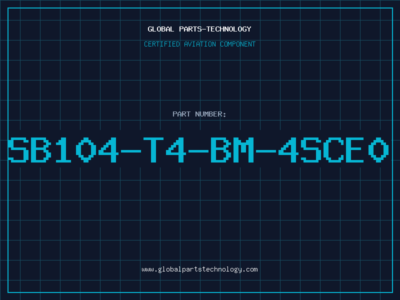 Aviation Part SB104-T4-BM-4SCE0