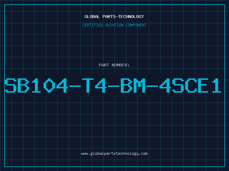 Aviation Part SB104-T4-BM-4SCE1