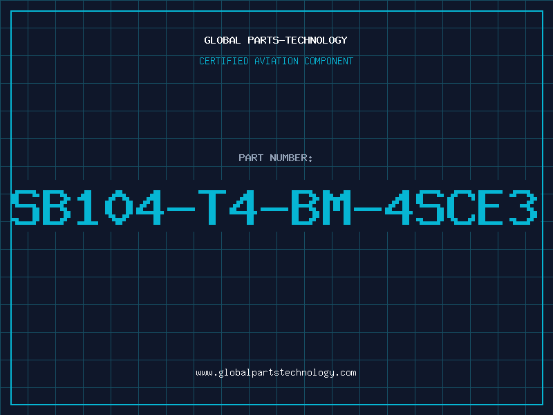Aviation Part SB104-T4-BM-4SCE3