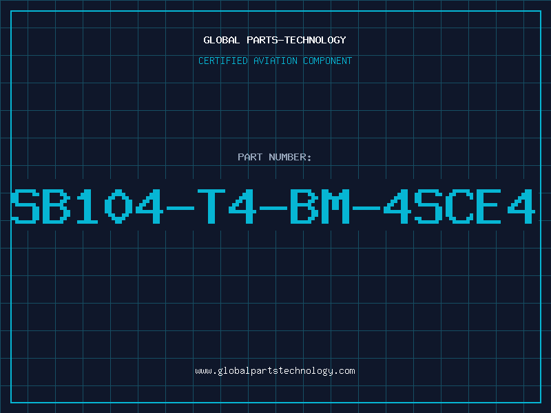 Aviation Part SB104-T4-BM-4SCE4