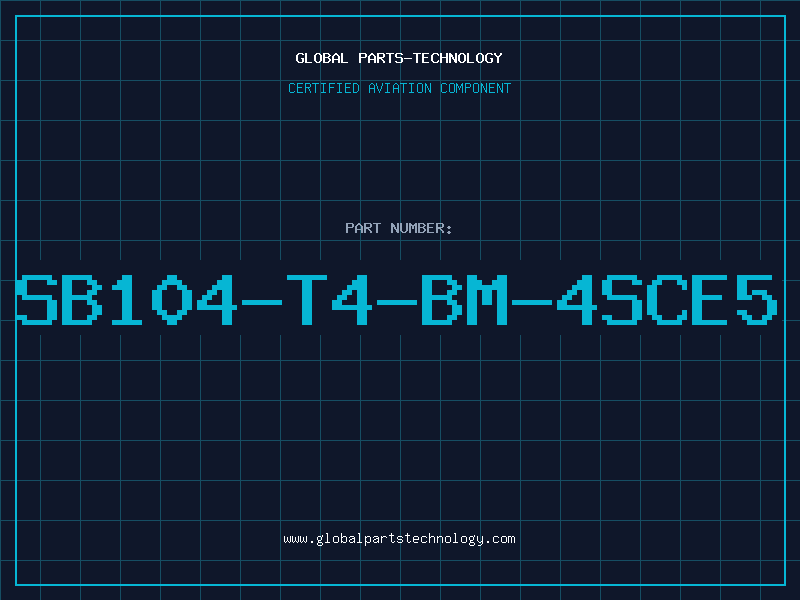 Aviation Part SB104-T4-BM-4SCE5