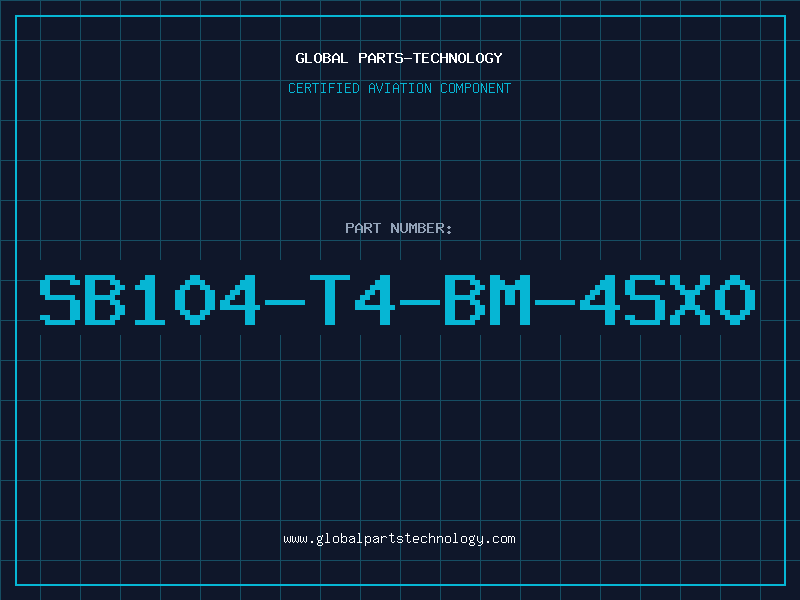 Aviation Part SB104-T4-BM-4SX0