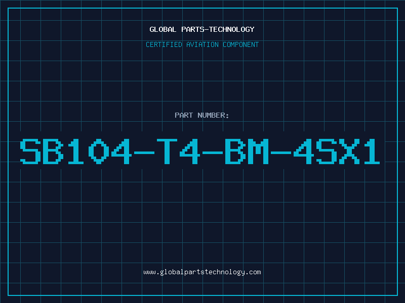 Aviation Part SB104-T4-BM-4SX1