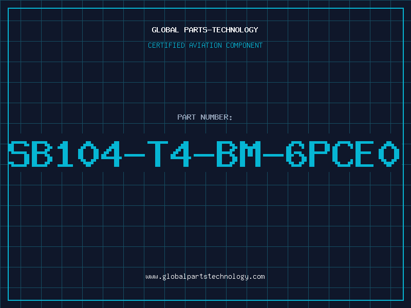 Aviation Part SB104-T4-BM-6PCE0