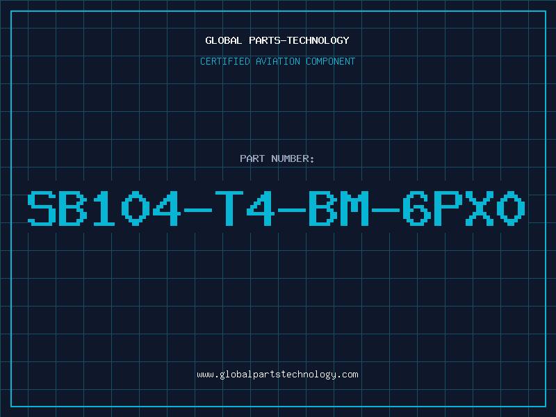 Aviation Part SB104-T4-BM-6PX0