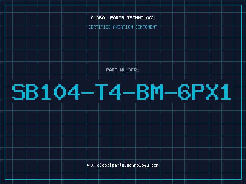 Aviation Part SB104-T4-BM-6PX1