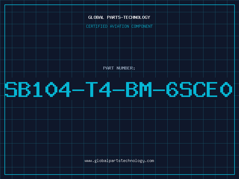 Aviation Part SB104-T4-BM-6SCE0