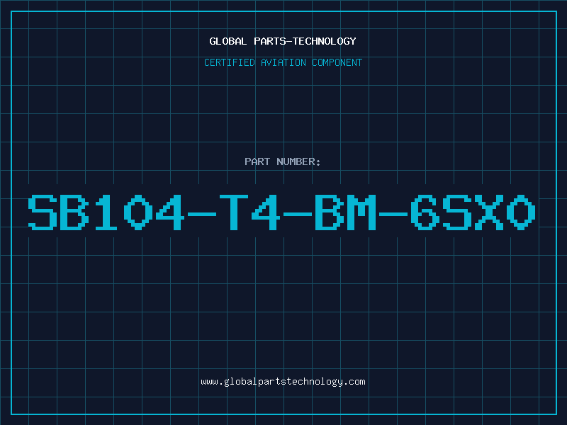 Aviation Part SB104-T4-BM-6SX0