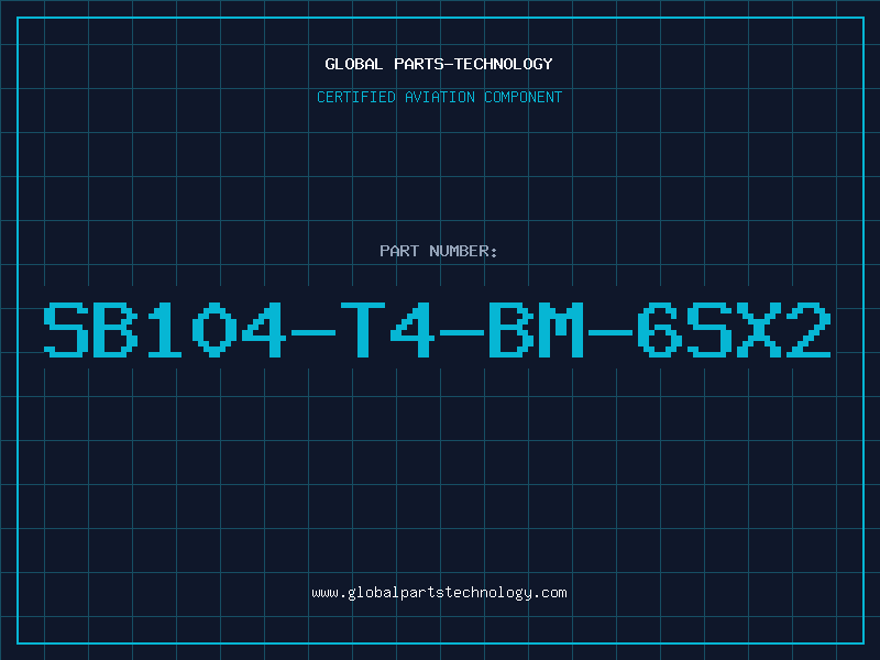 Aviation Part SB104-T4-BM-6SX2