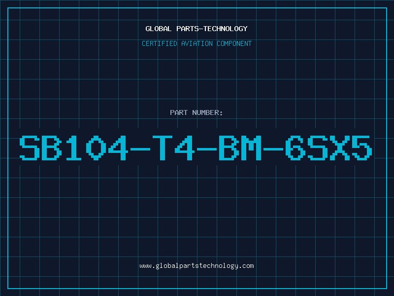 Aviation Part SB104-T4-BM-6SX5