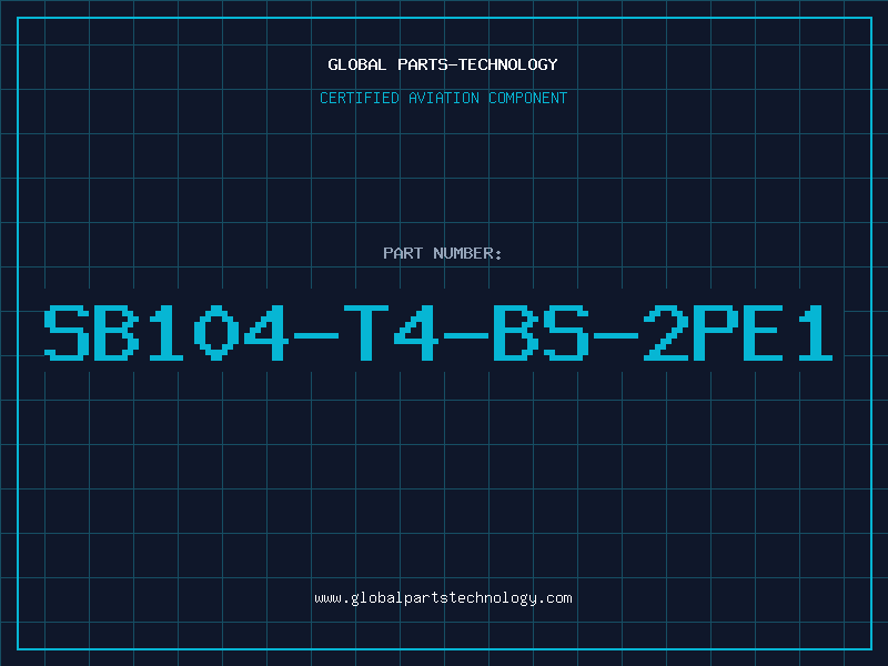 Aviation Part SB104-T4-BS-2PE1