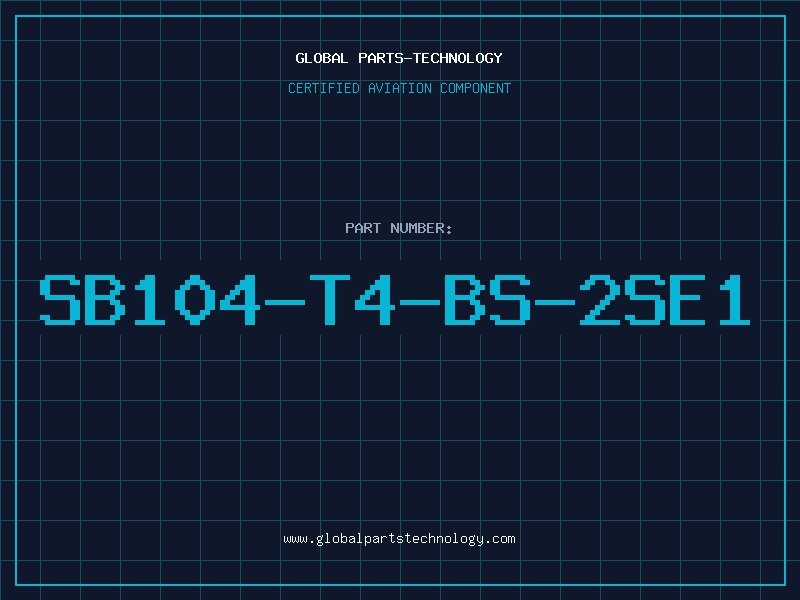Aviation Part SB104-T4-BS-2SE1
