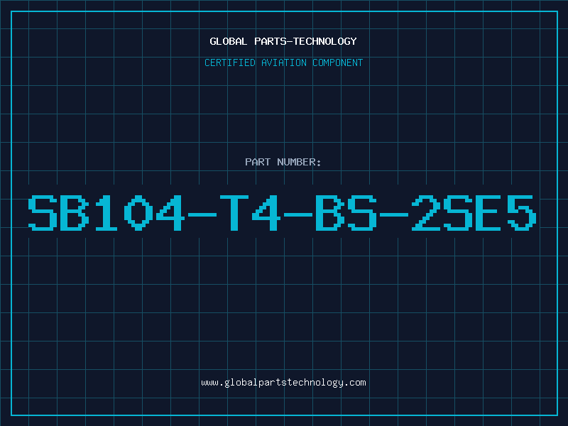 Aviation Part SB104-T4-BS-2SE5