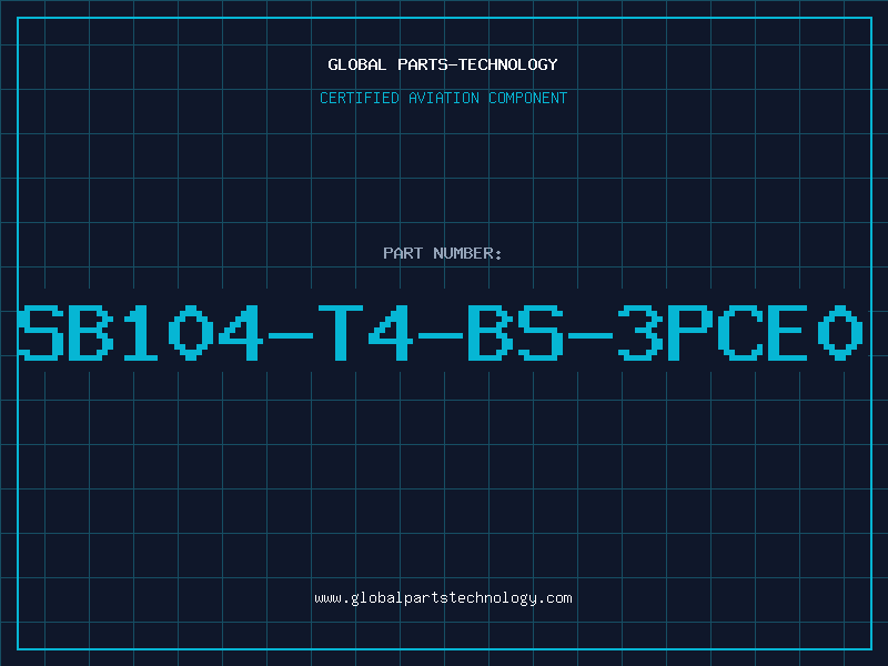 Aviation Part SB104-T4-BS-3PCE0