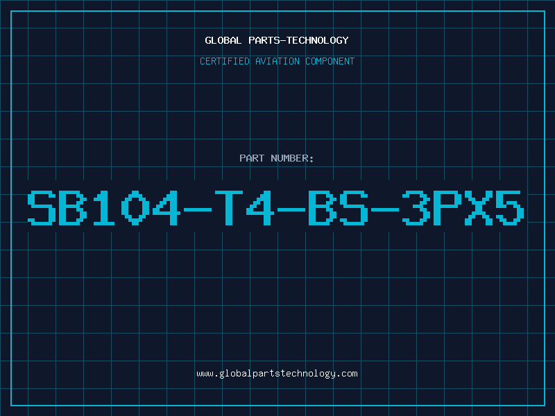 Aviation Part SB104-T4-BS-3PX5