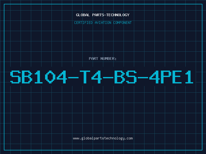 Aviation Part SB104-T4-BS-4PE1