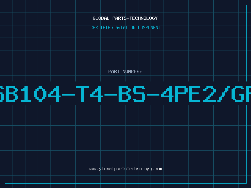 Aviation Part SB104-T4-BS-4PE2/GP