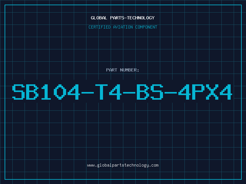Aviation Part SB104-T4-BS-4PX4