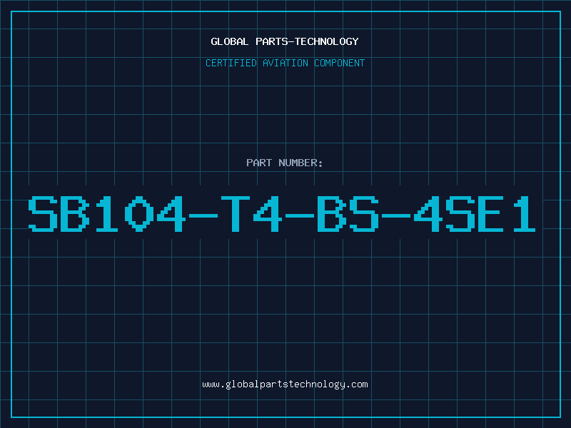 Aviation Part SB104-T4-BS-4SE1