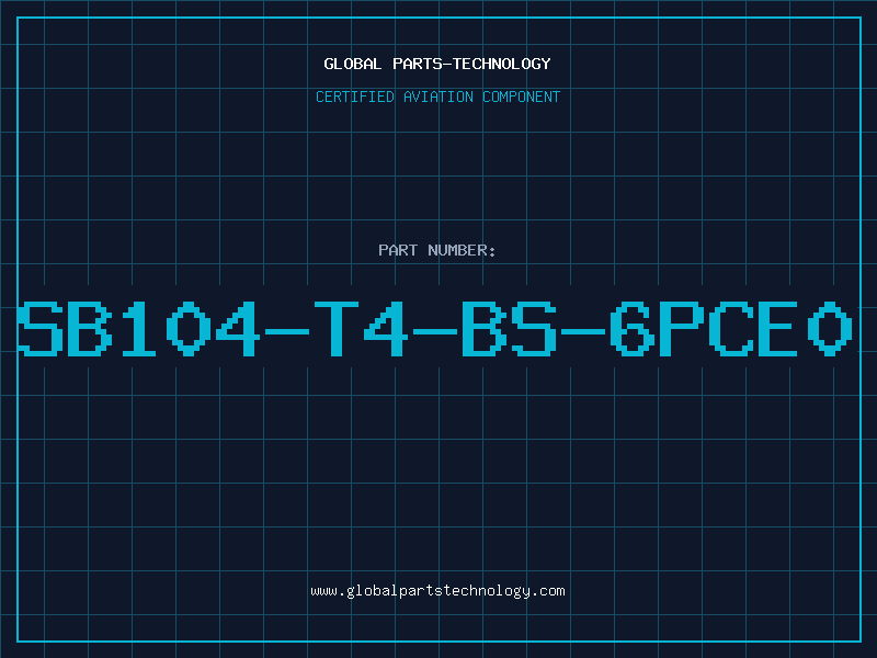 Aviation Part SB104-T4-BS-6PCE0