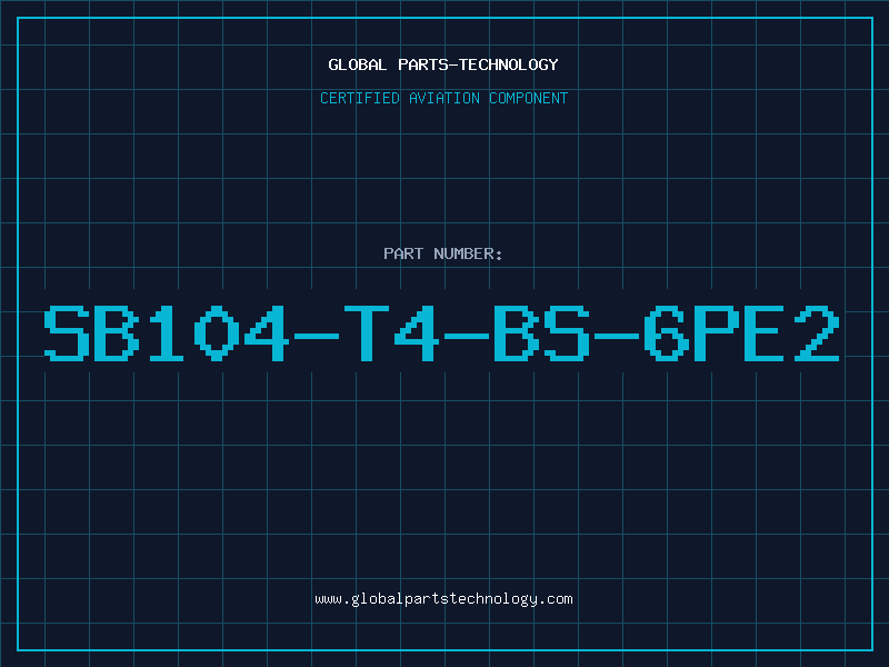 Aviation Part SB104-T4-BS-6PE2
