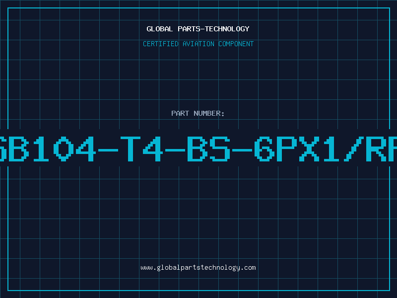 Aviation Part SB104-T4-BS-6PX1/RF