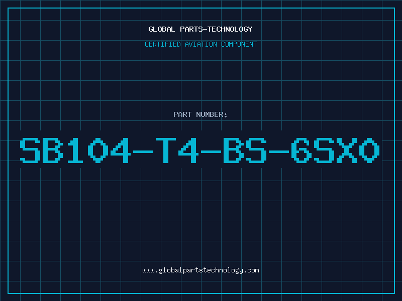 Aviation Part SB104-T4-BS-6SX0