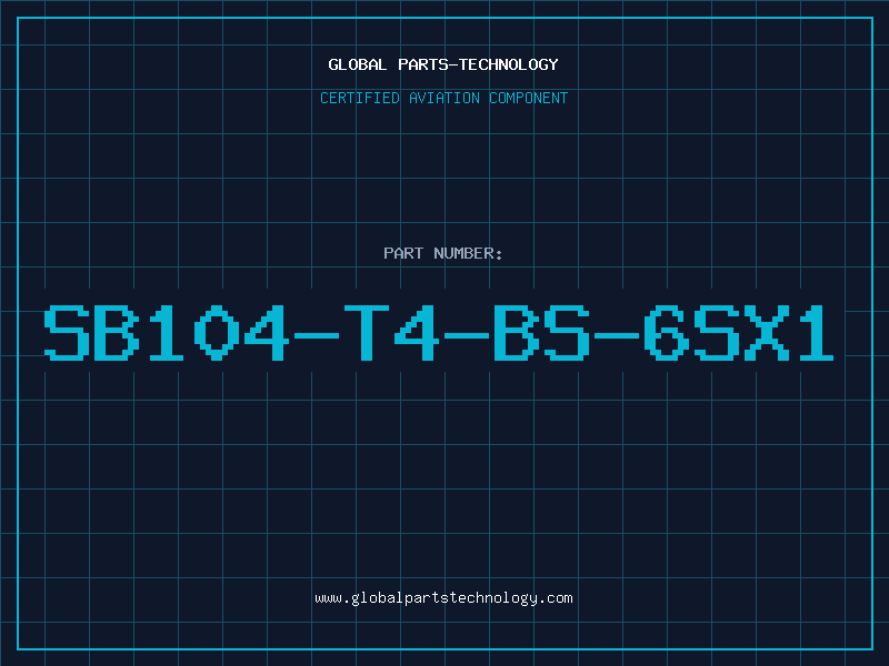 Aviation Part SB104-T4-BS-6SX1