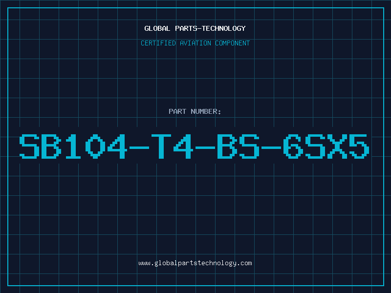 Aviation Part SB104-T4-BS-6SX5