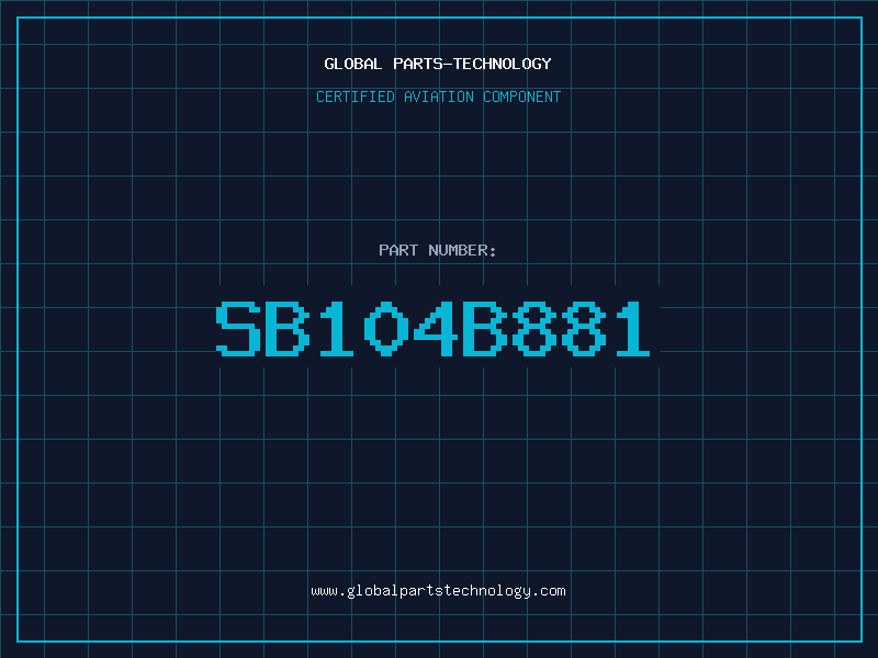 Aviation Part SB104B881