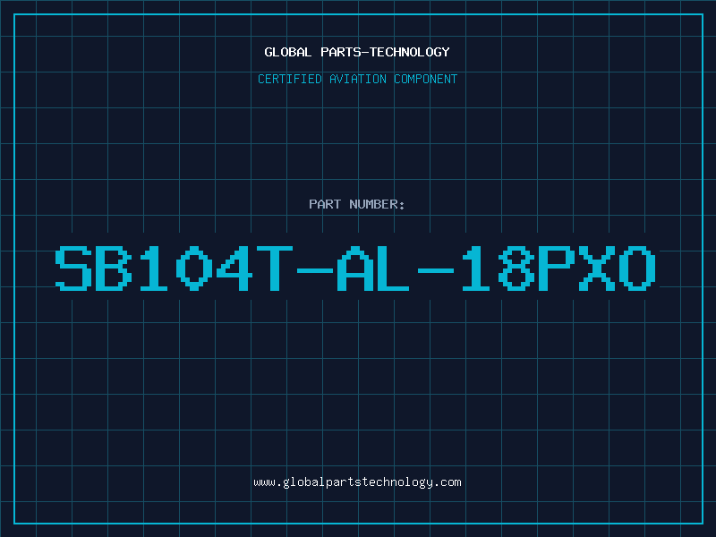 Aviation Part SB104T-AL-18PXO