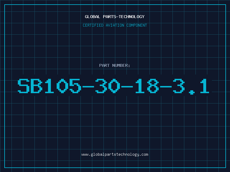 Aviation Part SB105-30-18-3.1