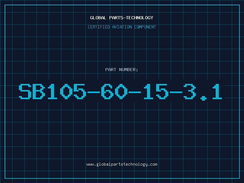 Aviation Part SB105-60-15-3.1
