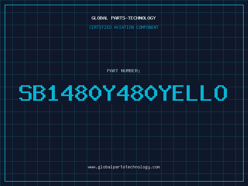 Aviation Part SB1480Y480YELLO