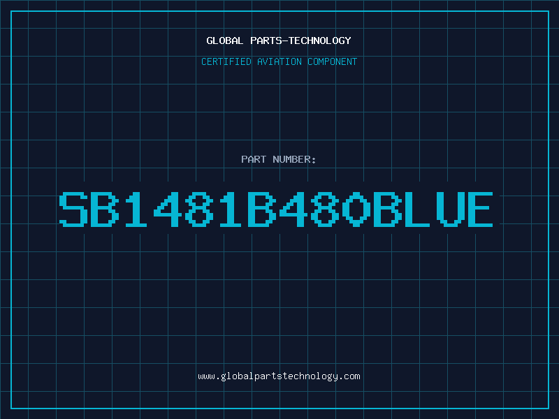 Aviation Part SB1481B480BLUE