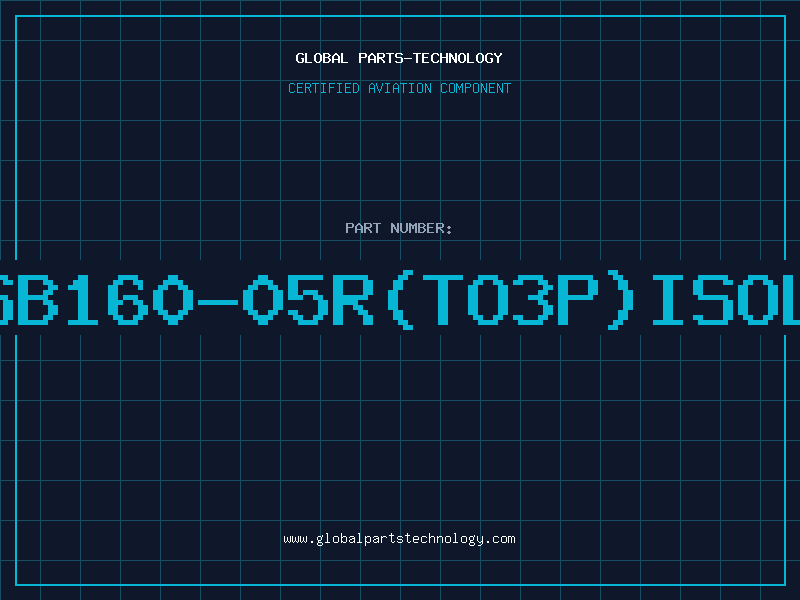 Aviation Part SB160-05R(TO3P)ISOL
