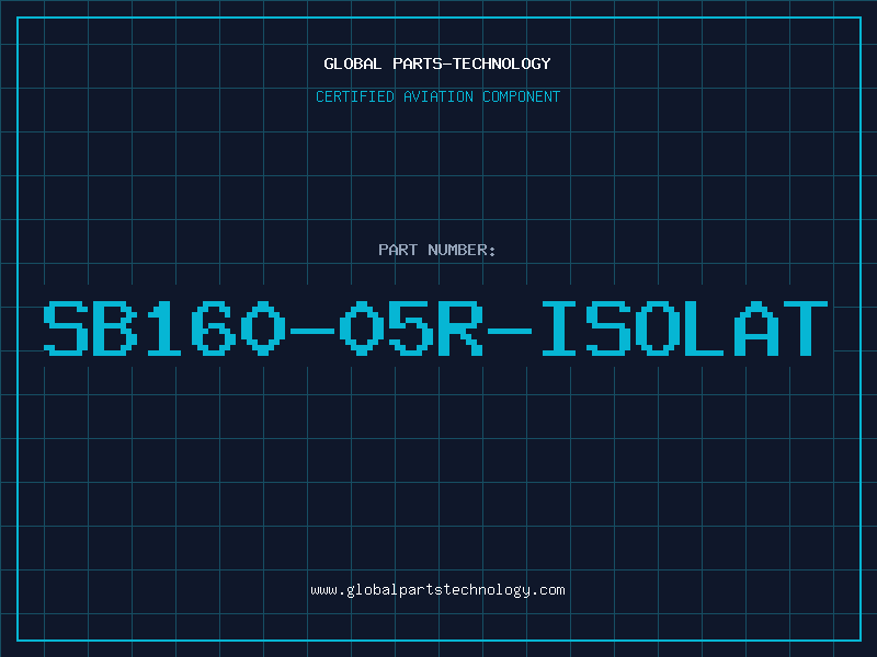 Aviation Part SB160-05R-ISOLAT