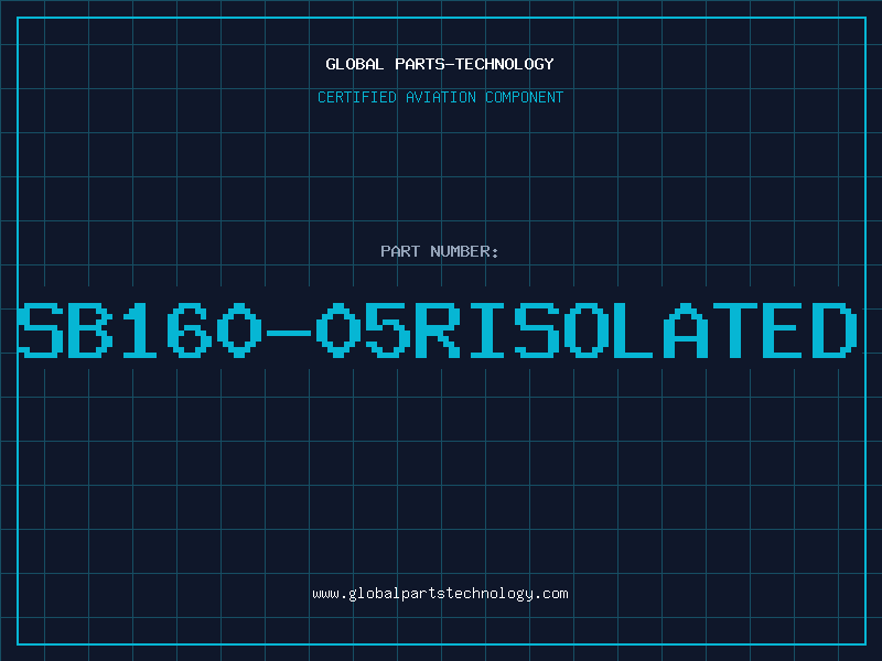 Aviation Part SB160-05RISOLATED