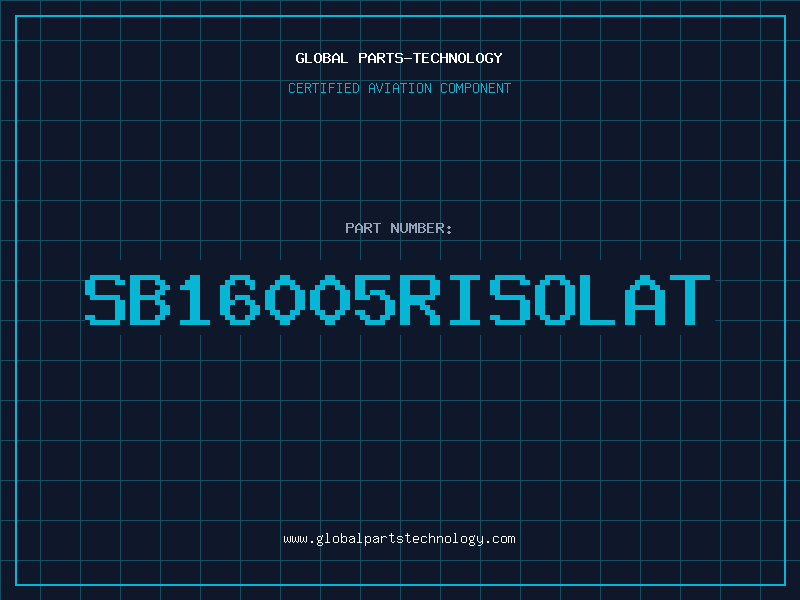 Aviation Part SB16005RISOLAT