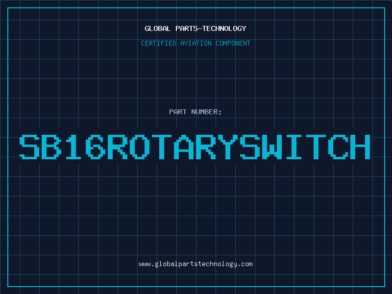 Aviation Part SB16ROTARYSWITCH