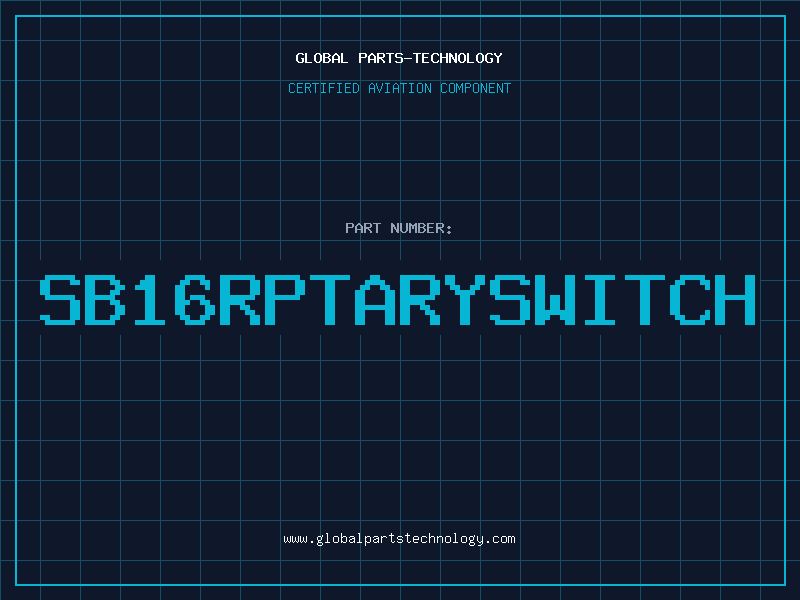 Aviation Part SB16RPTARYSWITCH
