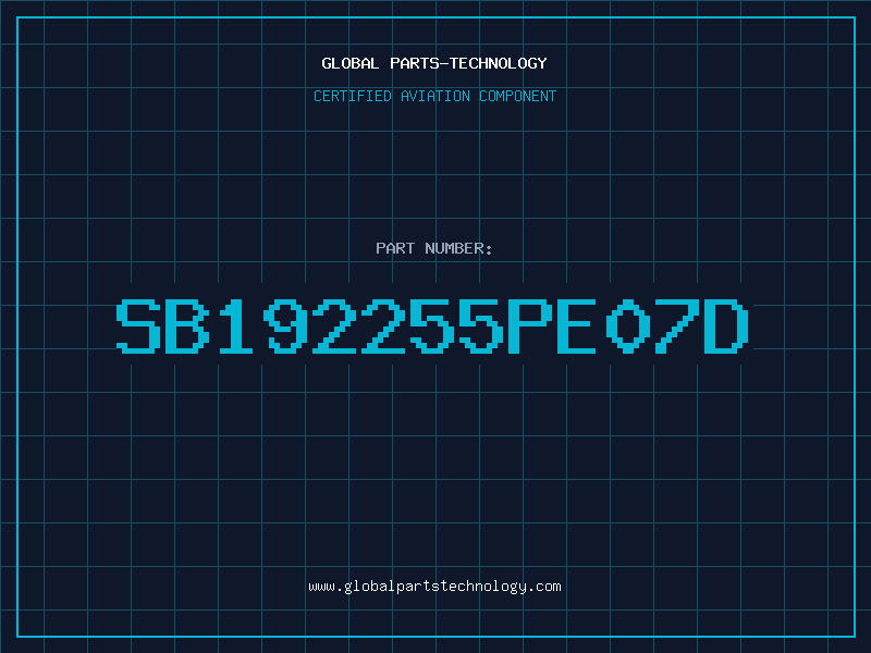 Aviation Part SB192255PE07D