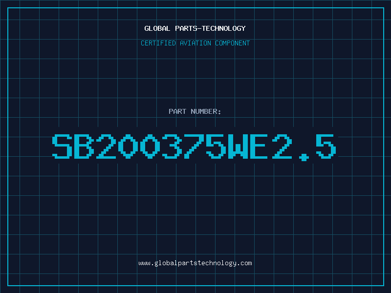 Aviation Part SB200375WE2.5